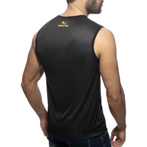 Addicted Kiss Me Tank Top AD1270 Black