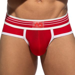 Addicted Double Trouble Brief AD1282 Red