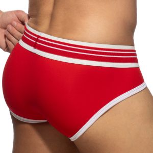 Addicted Double Trouble Brief AD1282 Red