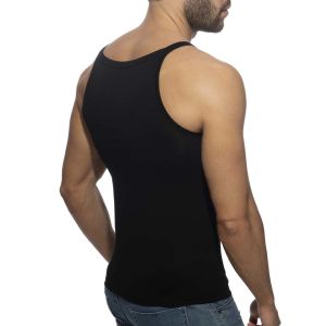 Addicted Dick Addickted Tank Top AD1284 Black