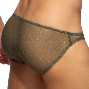 Addicted Charm Bikini Brief AD1293 Khaky