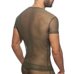 Addicted Charm T-Shirt AD1296 Khaky