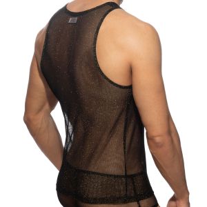 Addicted Charm Tank Top AD1297 Black