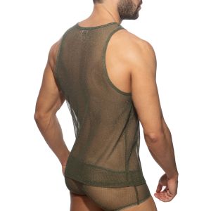 Addicted Charm Tank Top AD1297 Khaky