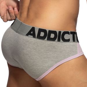 ADDICTED Trey Brief AD1305 Heather Grey