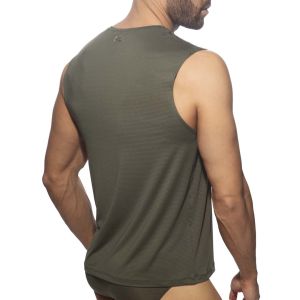 Addicted Veloz Dry Tank Top AD1328 Khaky
