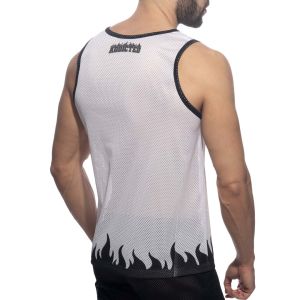 Addicted 69 Tank Top AD1340 White
