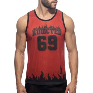 Addicted 69 Tank Top AD1340 Red