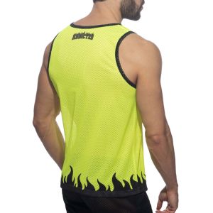 Addicted 69 Tank Top AD1340 Neon Yellow