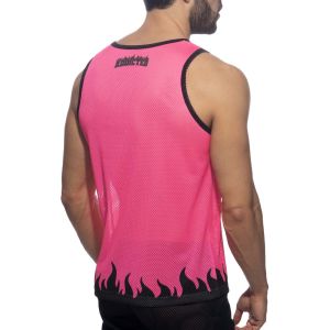 Addicted 69 Tank Top AD1340 Neon Pink