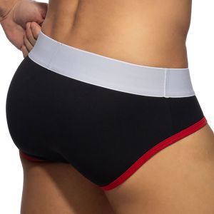 Addicted Pique Brief AD1353 Black