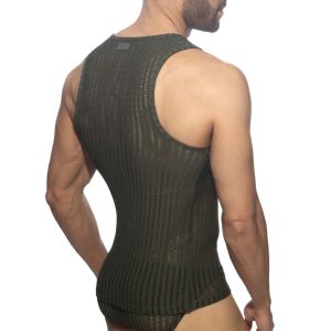 Addicted Horny Tank Top AD1355 Khaki