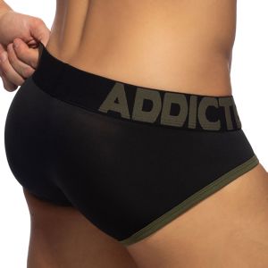 Addicted Naked Feeling Brief AD1358 Black