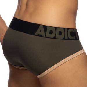 Addicted Naked Feeling Brief AD1358 Khaky