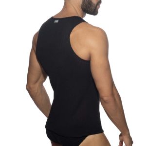 Addicted Puff Tank Top AD1378 Black