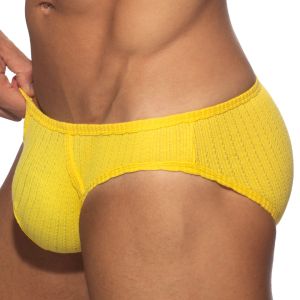 Addicted Puff Bikini Brief AD1379 Yellow