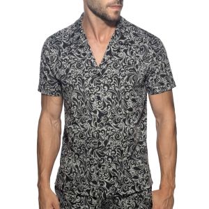 Addicted Rococo Shirt AD1381 Charcoal
