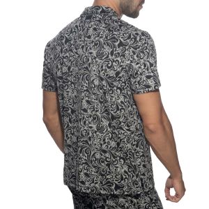 Addicted Rococo Shirt AD1381 Charcoal