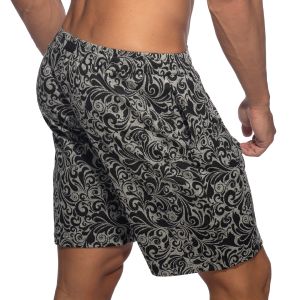 Addicted Rococo Bermuda Shorts AD1382 Charcoal