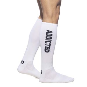 Addicted Fetish Socks AD381 White