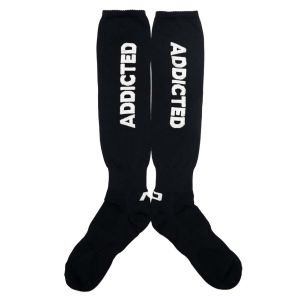 Addicted Fetish Socks AD381 Black