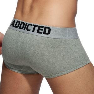 Addicted My Basic Boxer AD467 Heather Grey