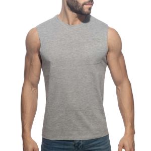Addicted Basic Tank Top AD531 Heather Grey