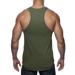 Addicted Military Tank Top AD611 Khaky