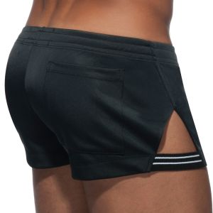 Addicted Side Stripe Short AD680 Black