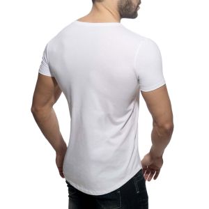 Addicted Basic U-Neck T-Shirt AD696 White