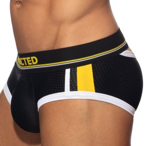 Addicted Open Sport Mesh Brief AD740 Black