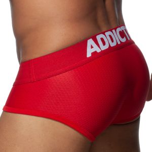 Addicted Push Up Mesh Brief AD805 Red