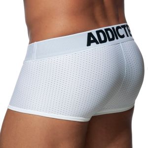 Addicted Push Up Mesh Trunk AD806 White