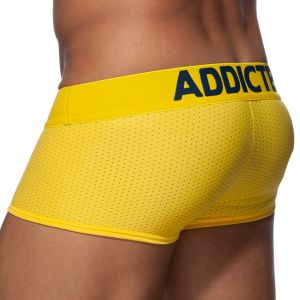 Addicted Push Up Mesh Trunk AD806 Yellow