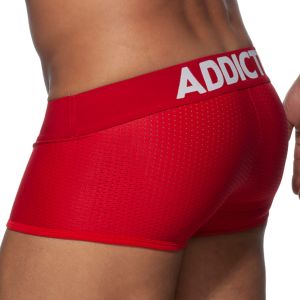 Addicted Push Up Mesh Trunk AD806 Red