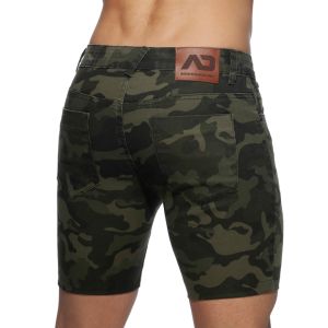 Addicted Camo Bermuda Jeans AD913 Camouflage