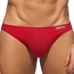 Addicted Cotton Bikini Brief AD985 Red