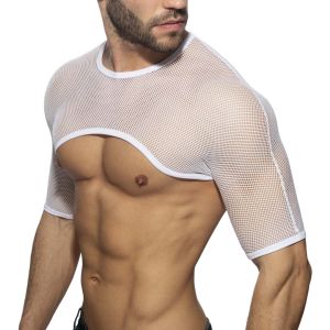 Addicted Shoulder Top ADP04 White