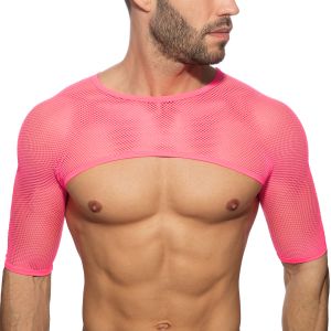 Addicted Shoulder Top ADP04 Neon Pink