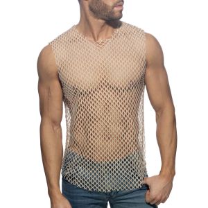 Addicted Flamboyant Tank Top ADP11 Beige