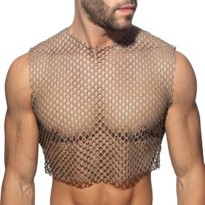 Addicted Flamboyant Crop Top ADP12 Black