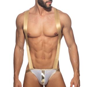 Addicted Gold Spots Party Body Harness ADP19 Gold
