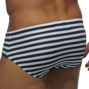 Addicted Sailor With Sport Strip Brief ADS041 Navy