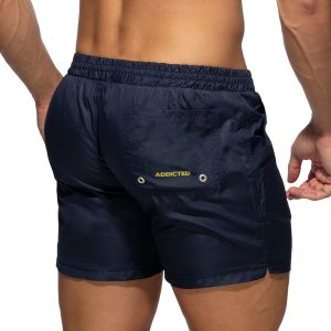 Addicted Basic Swim Long Short ADS073 Navy