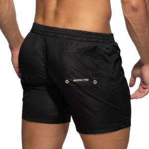 Addicted Basic Swim Long Short ADS073 Black