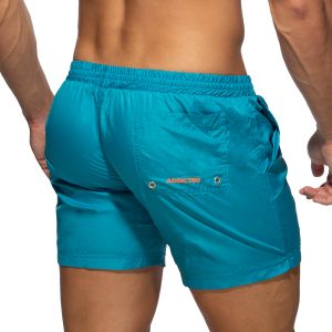 Addicted Basic Swim Long Short ADS073 Peacock