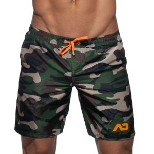 Addicted Camouflage Swim Long Short ADS095 Camouflage