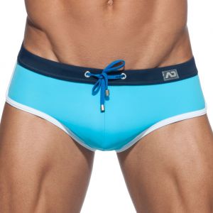 Addicted Plain Swim Brief ADS163 Turquoise