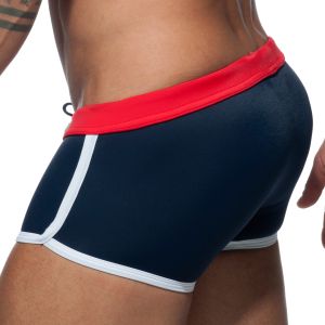 Addicted Plain Swim Boxer ADS164 Navy