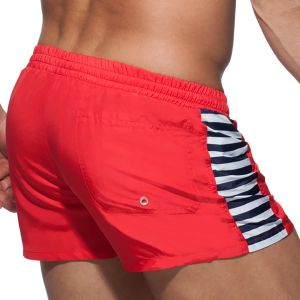 Addicted Sailor Stripes Short ADS177 Red